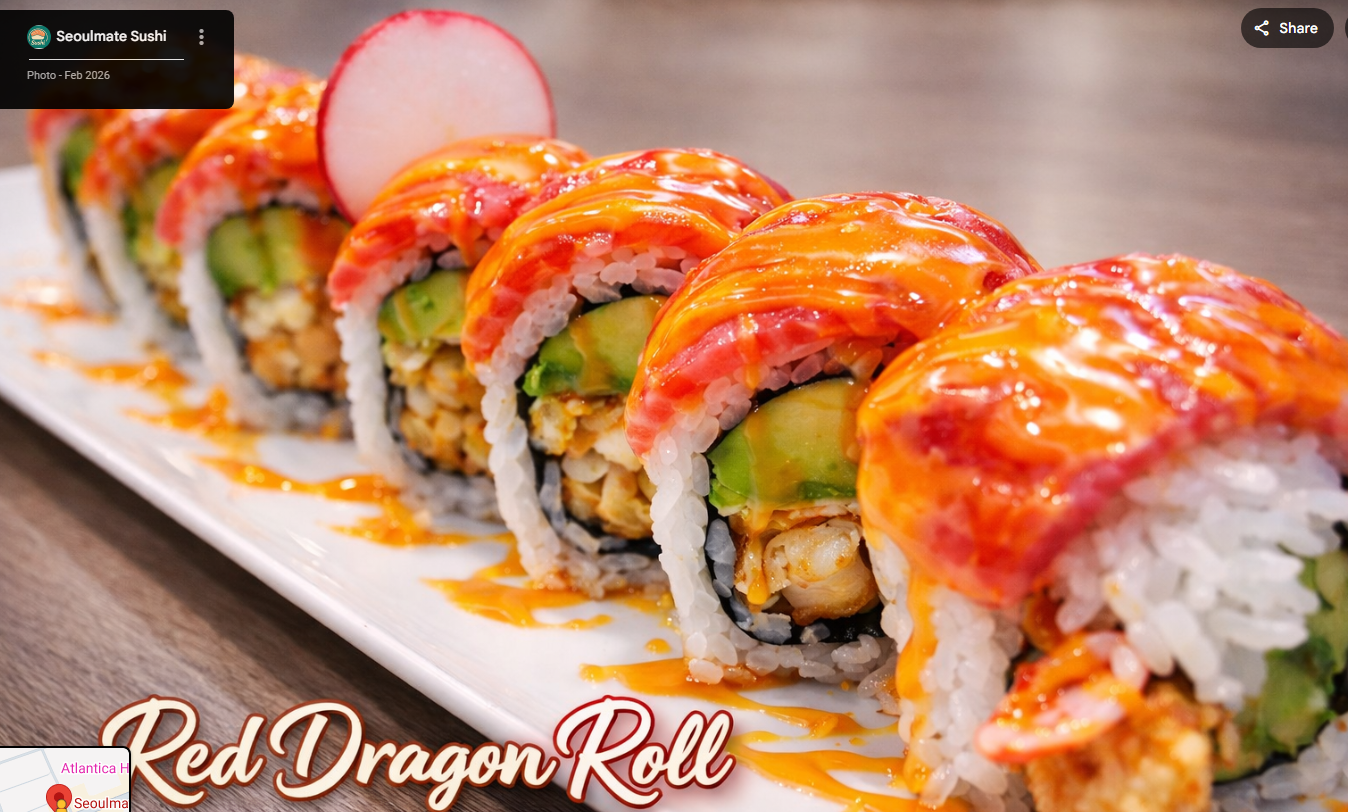 Red Dragon Roll.